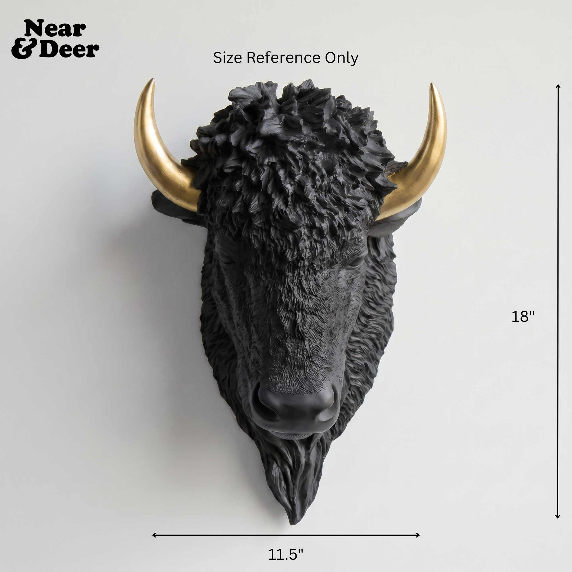 Faux Bison Sculpture