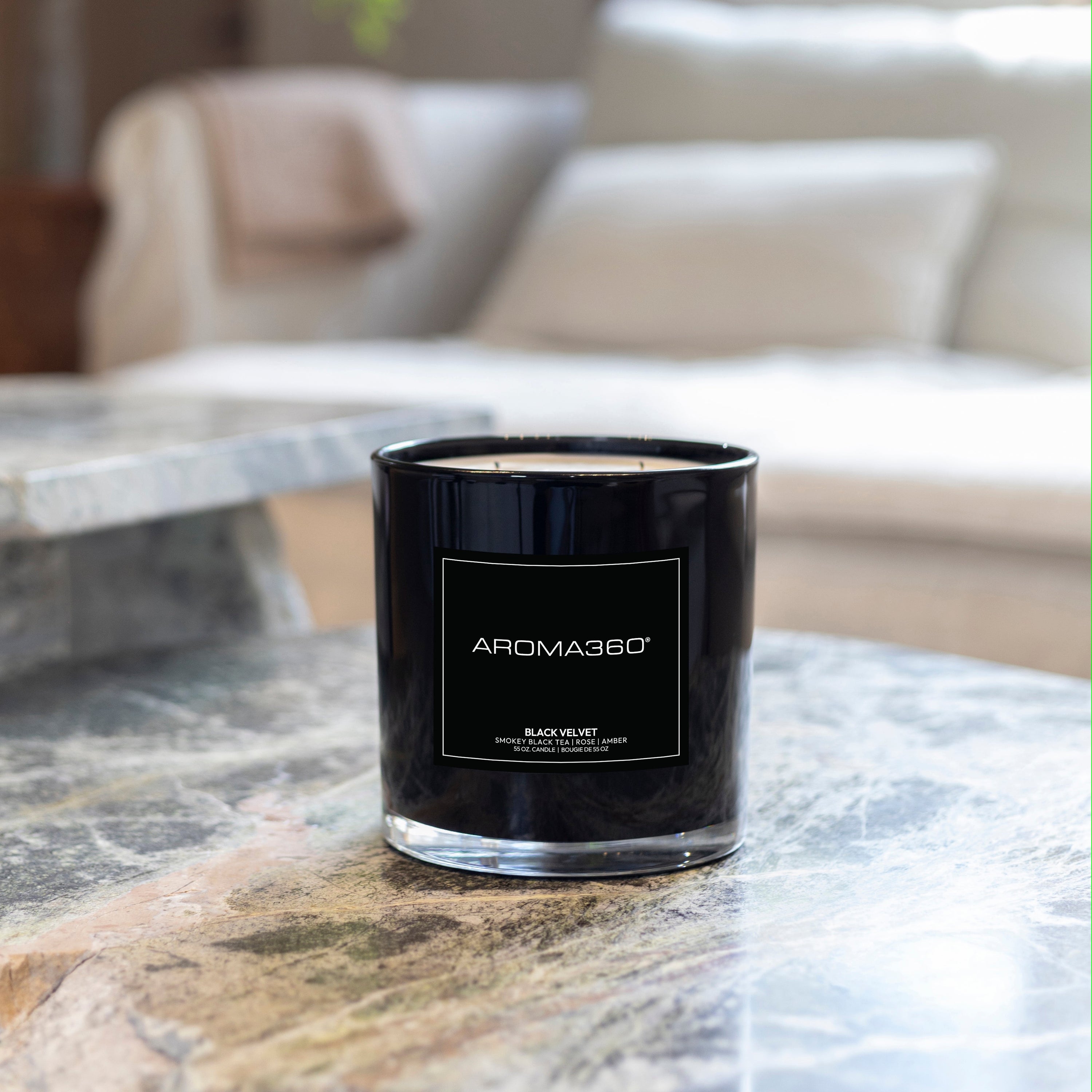 Black Velvet 4-Wick Candle