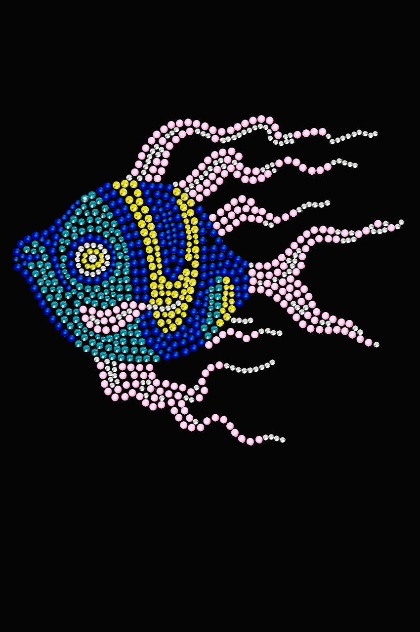 Fish (Pink & Blue) - Womens T-shirt