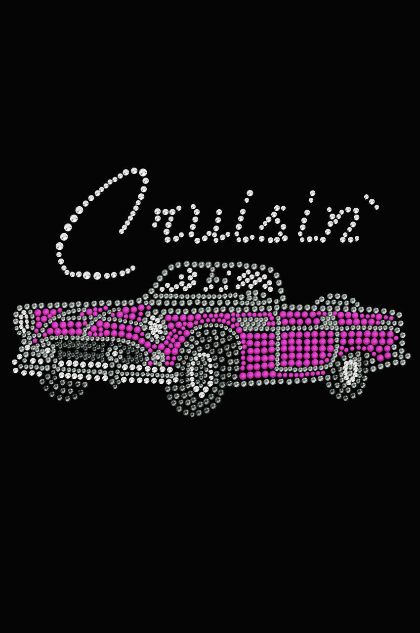Cruisin Pink Convertible - Women's T-shirt