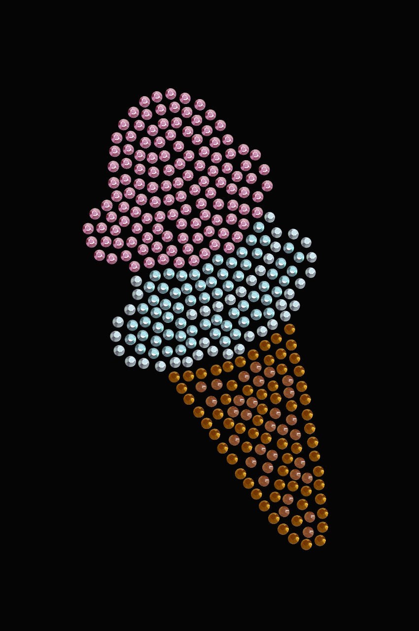 Ice Cream Cone - Double Dip - Womens T-shirt