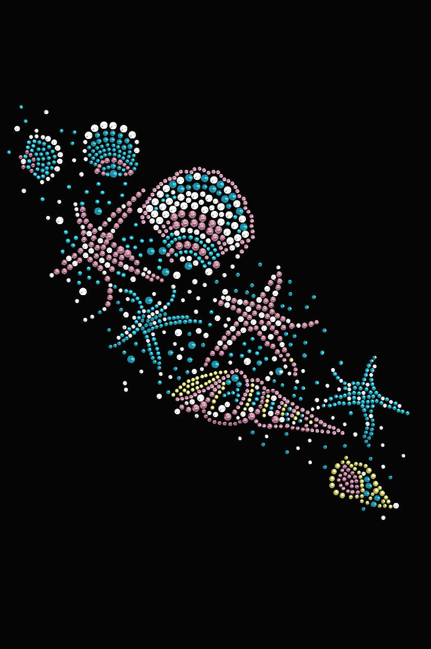 Sea Shells (Pastel) - Womens T-shirt