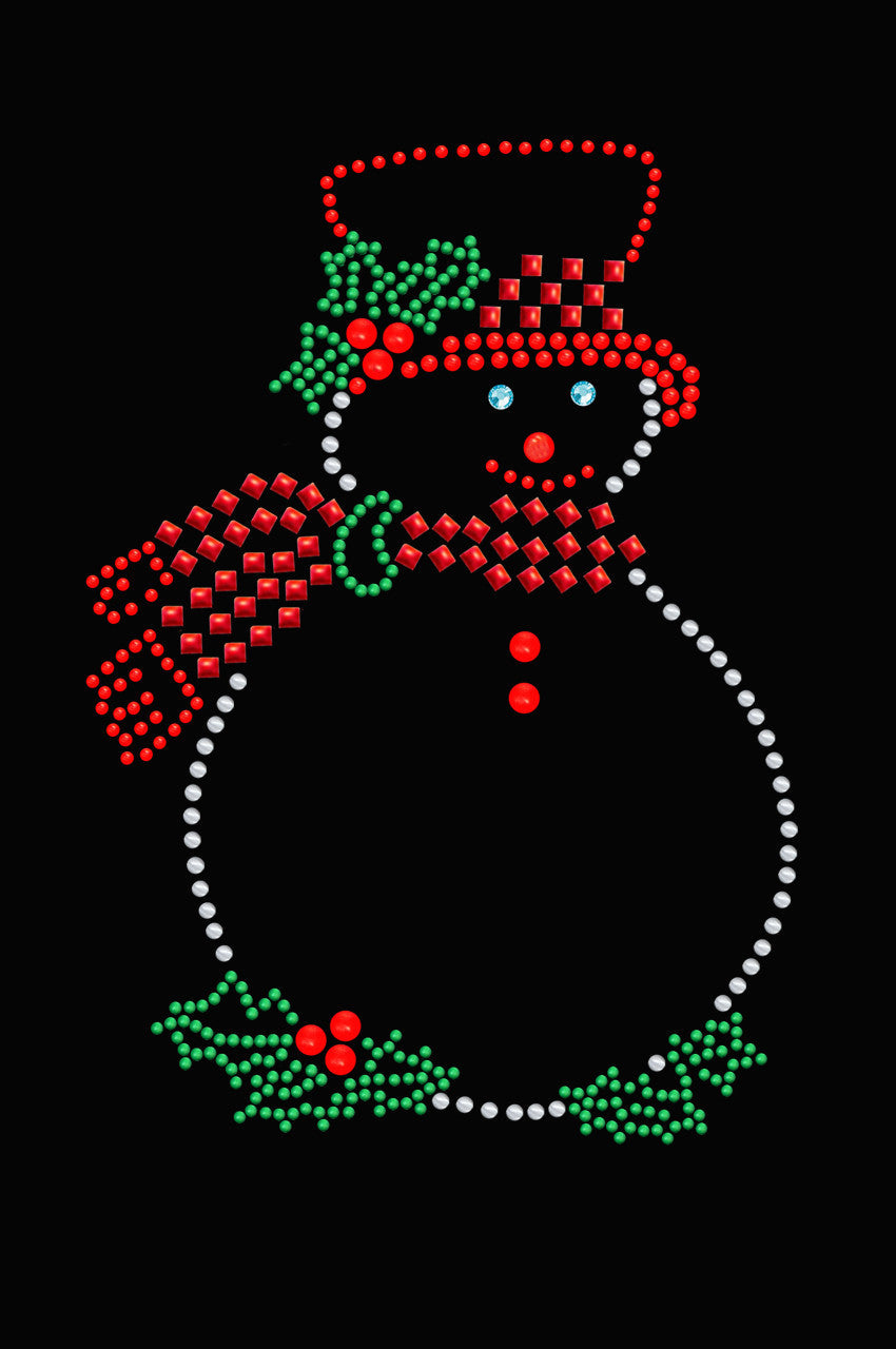 Snowman Outline - Womens T-shirt