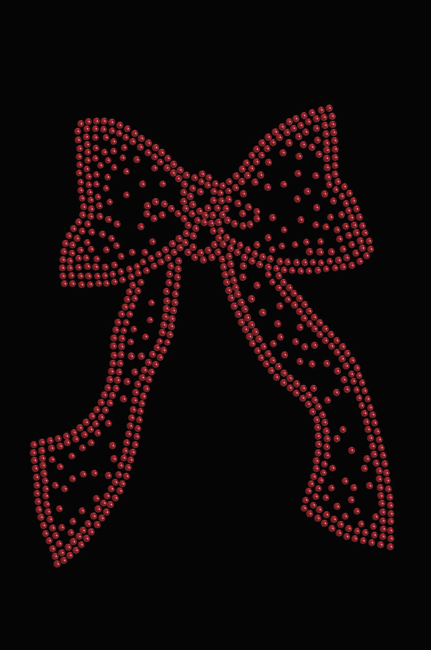 Bow (Red) - Womens T-shirt