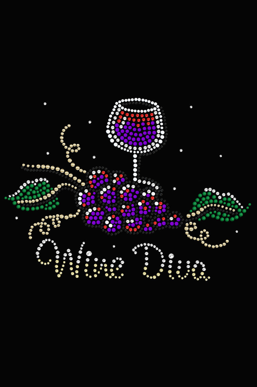 Wine Diva 2 - Womens T-shirt