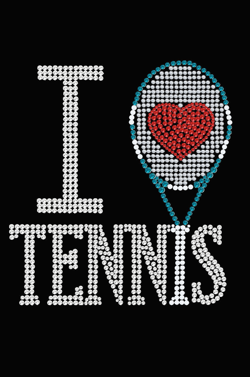 I Love Tennis - Women's Tee