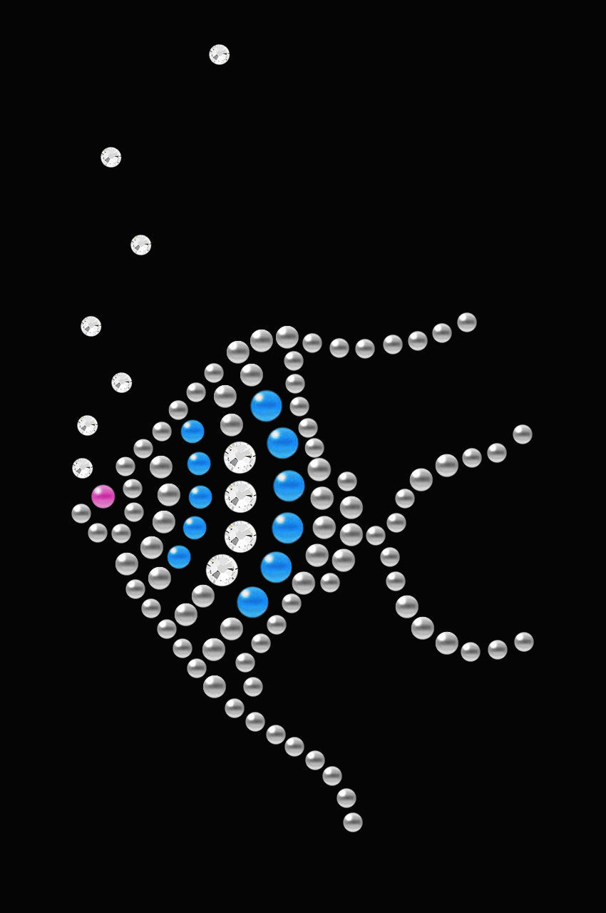 Angel Fish (Blue) - Women's T-shirt