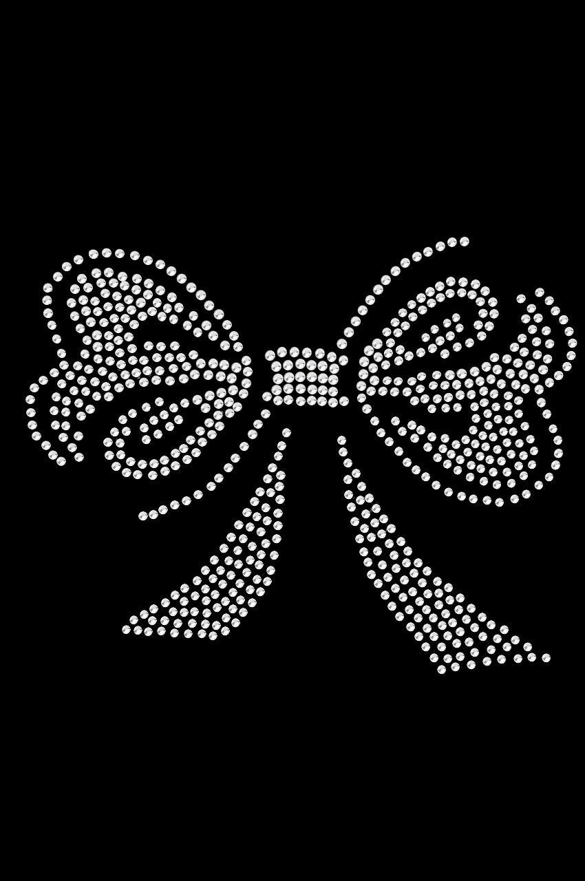Bow (Rhinestones) - Womens T-shirt