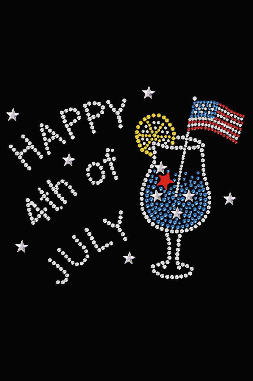 July 4th Cocktail - Womens T-shirt