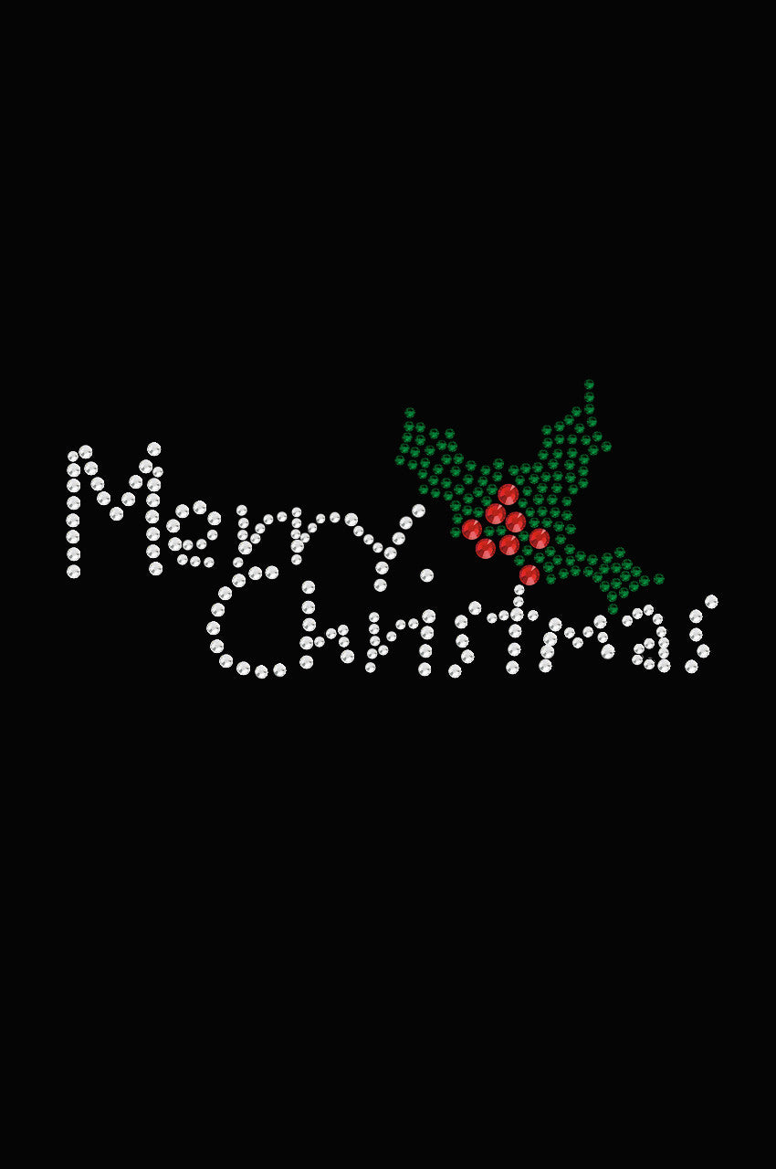 Merry Christmas with Holly - Bandana