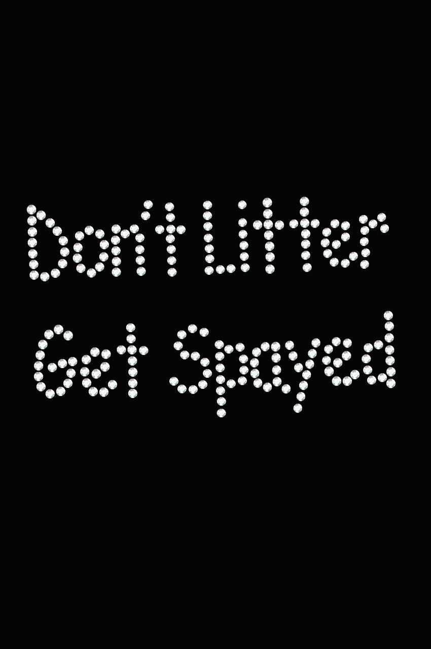 Dont Litter Get Spayed - Custom Tutu