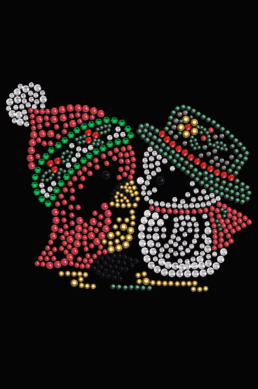 Christmas Birds - Womens T-shirt