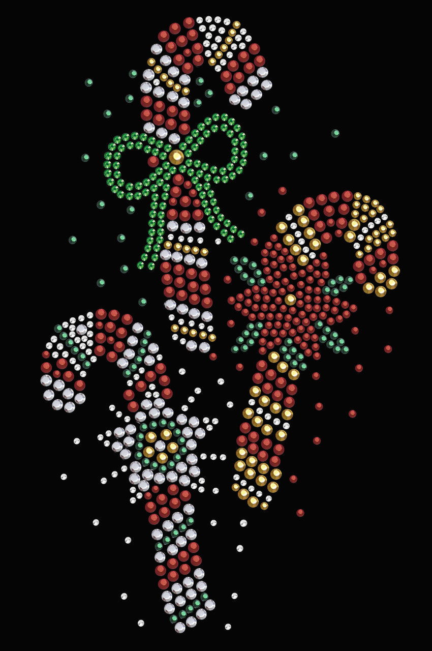 Candy Canes - Womens T-shirt