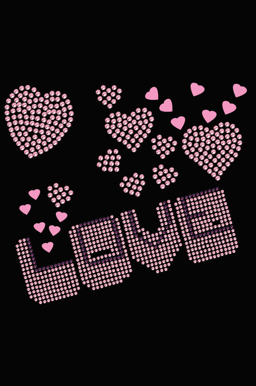 Love (Pink & Purple) Bandanna