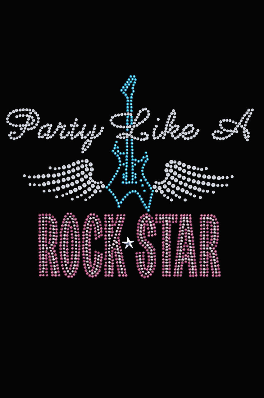 Party Like a Rock Star - Womens T-shirt
