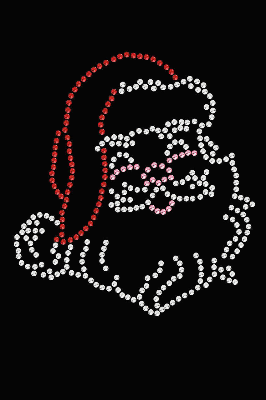 Santa Face Small - Womens T-shirt