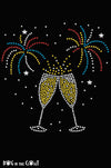 Happy New Year Drink & Fireworks - Women's Tee