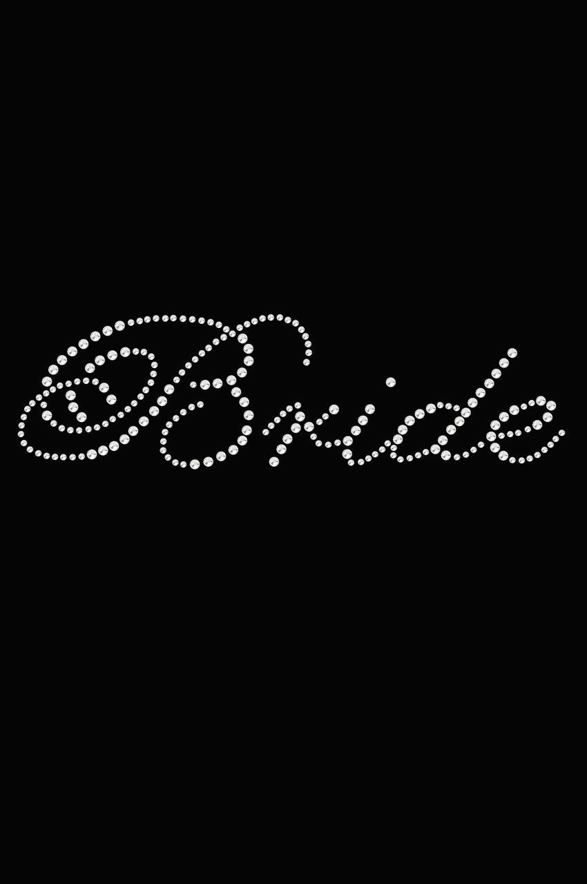 Bride (Script Letters)- Womens T-shirt