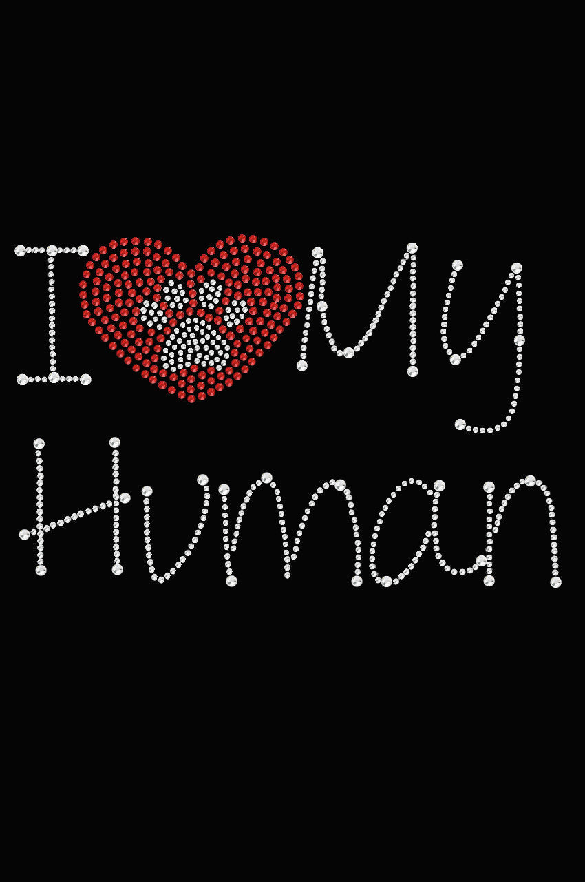 I Love My Human - bandana