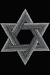 Star of David (Crystal and Gray) - Womens T-shirt