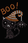 Cat with Spider Hat - Womens T-shirt