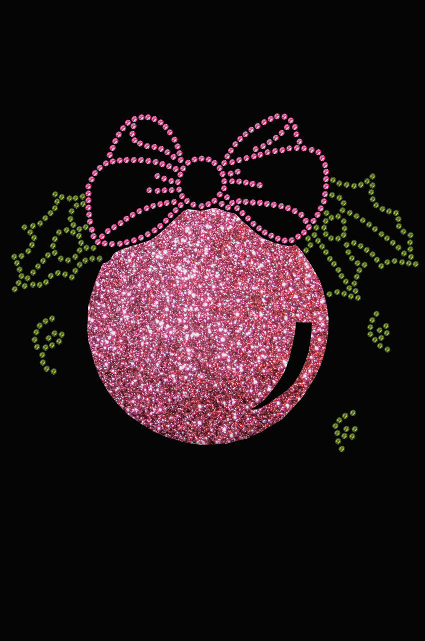 Pink Glitter Ornament - Bandana