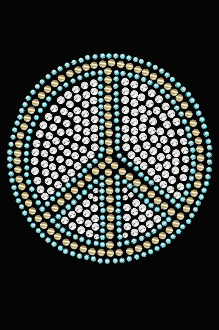 Peace Sign (Blue) - Bandanna