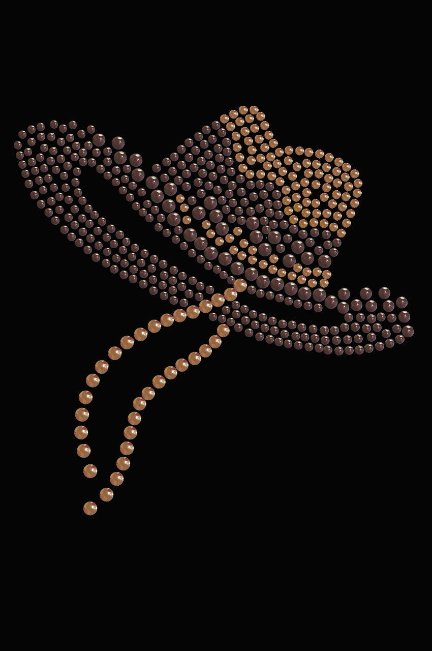 Brown Cowboy Hat - Women's T-shirt