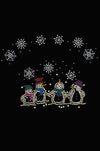 Snowman Family - Womens T-shirt