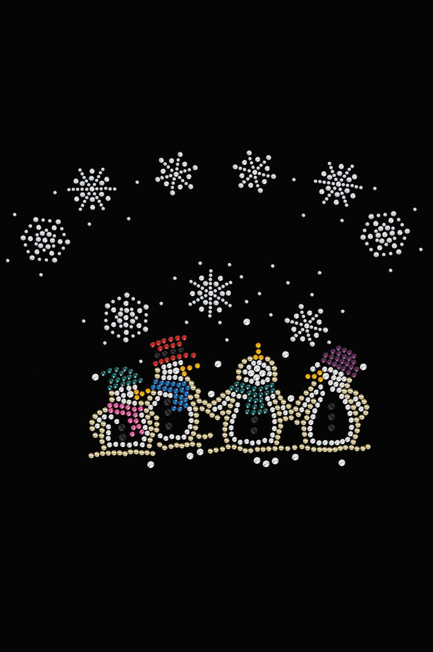 Snowman Family - Womens T-shirt