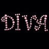 Diva (Pink Rhinestuds) - Women's T-shirt