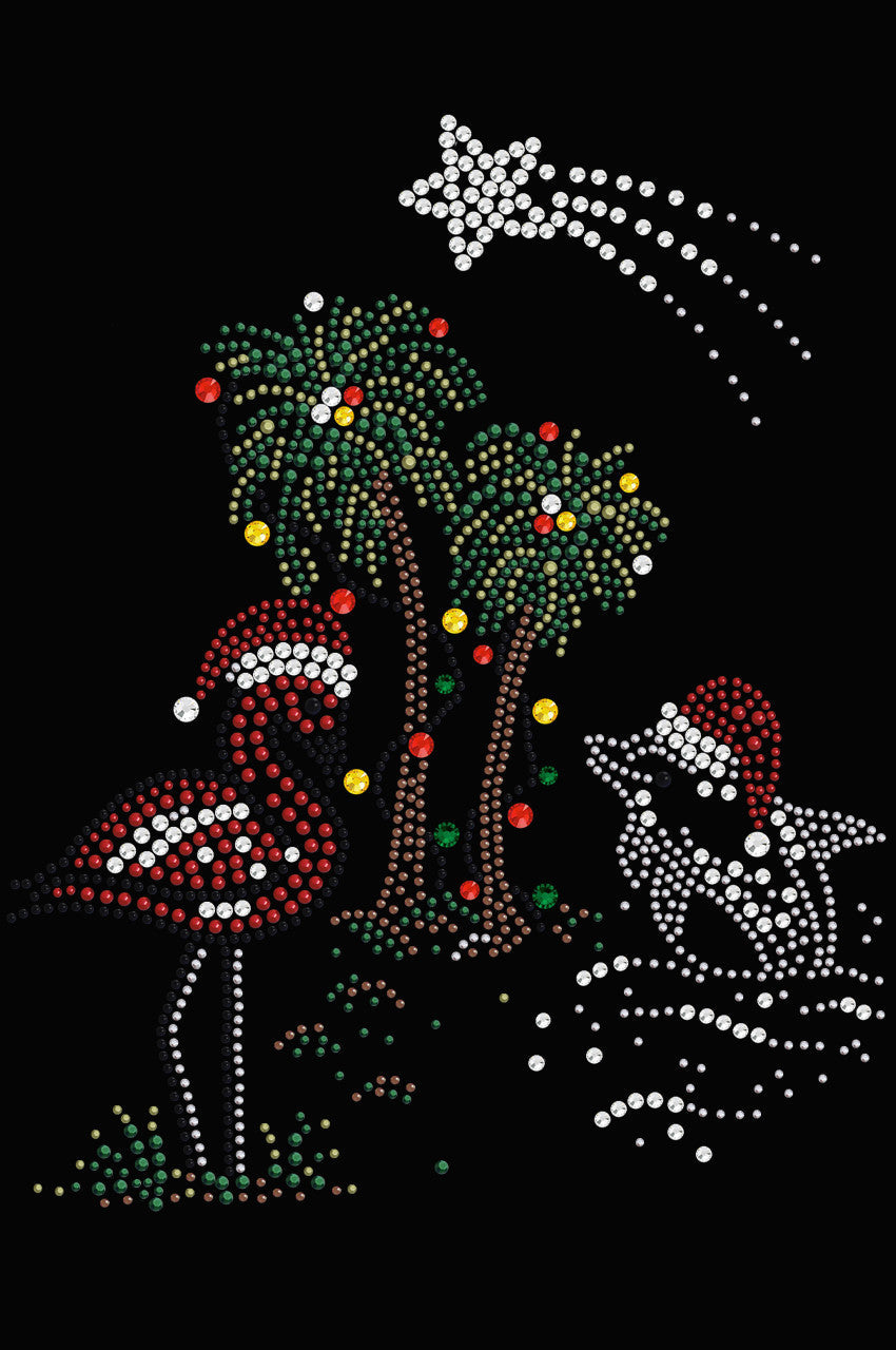 Tropical Christmas - Womens T-shirt