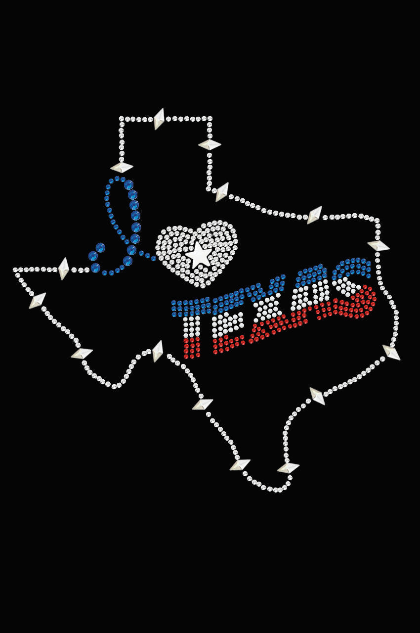I Love Texas - Womens Tee