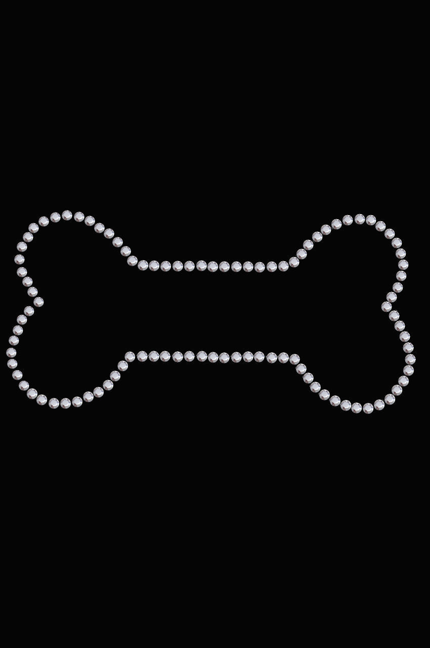 Bone (Rhinestuds) bandana
