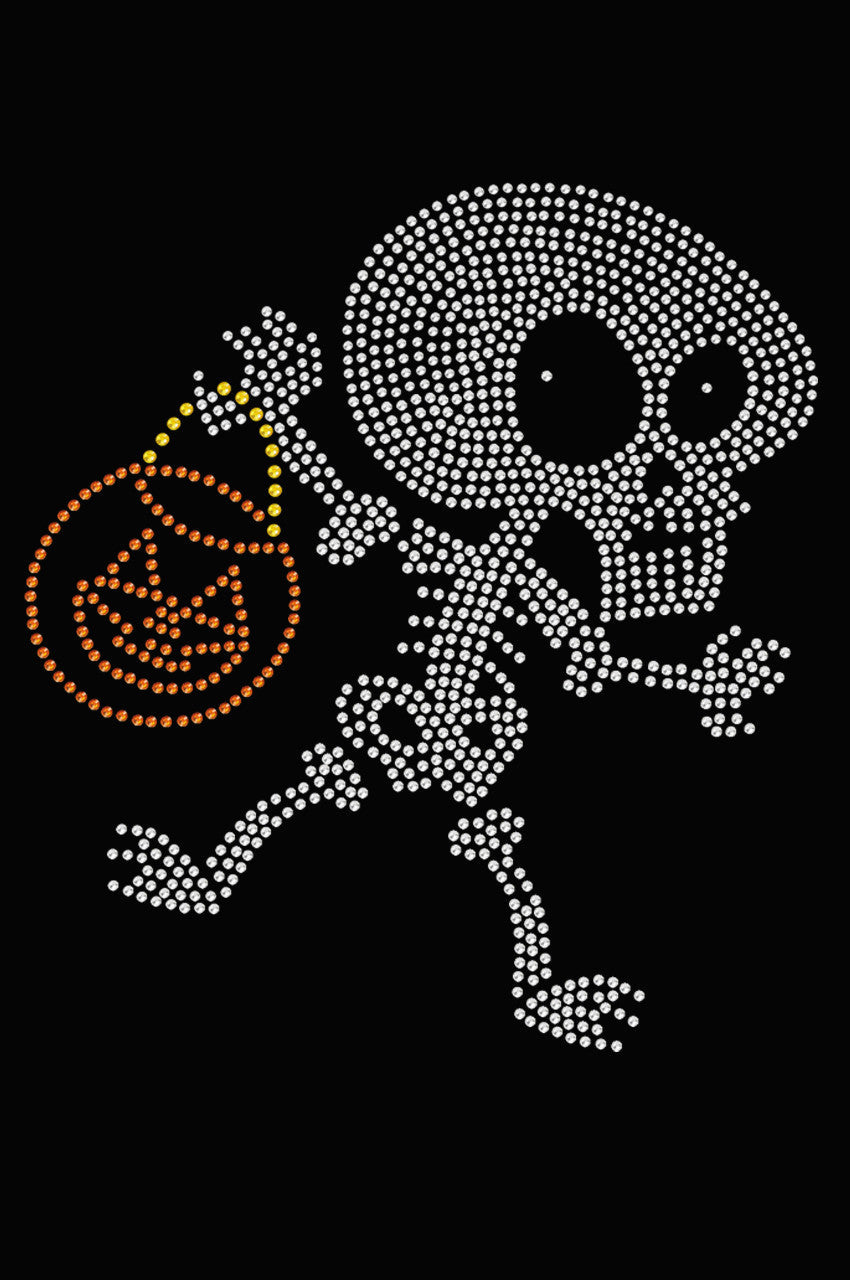 Trick or Treat Skeleton - Womens T-shirt
