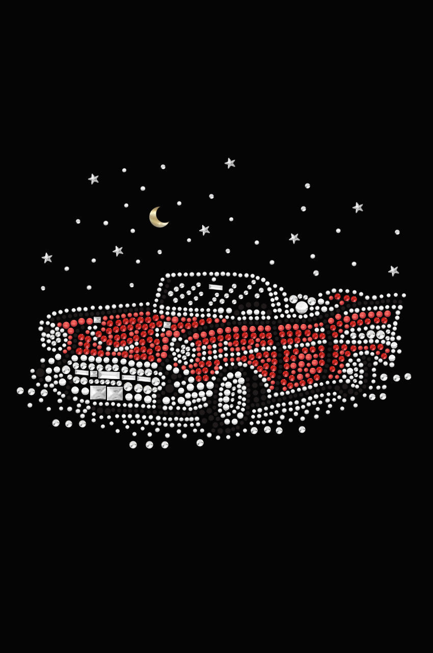 Red Convertible - Womens T-shirt