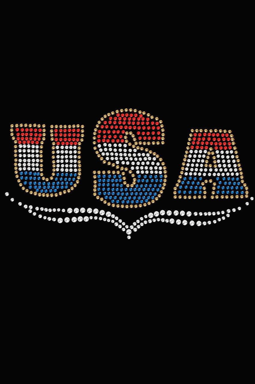 USA (Tricolor) - Womens T-shirt