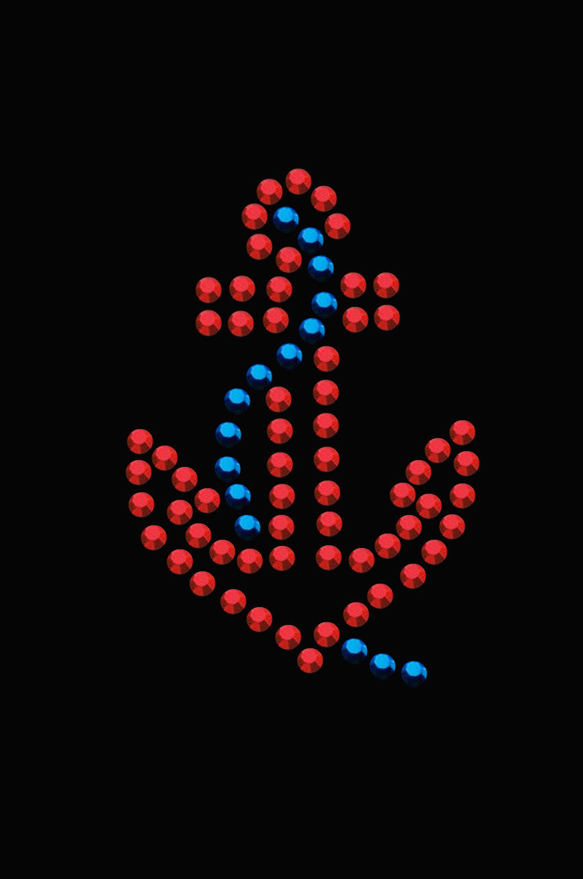 Anchor (Small Red) - Womens T-shirt