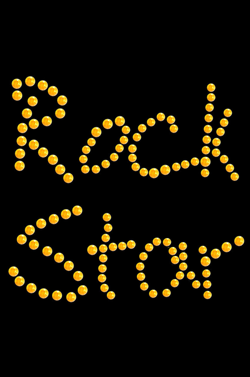 Rock Star (Gold) - Womens T-shirt