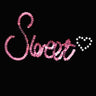 Sweet (Pink Sequins)  - Women's T-shirt
