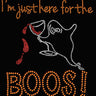 I'm Just Here for the Boos! - Women's T-shirt