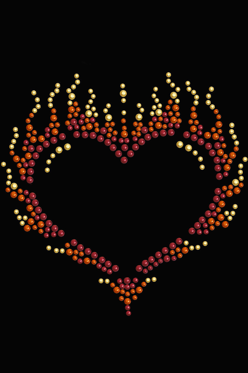 Flame Heart Bandanna