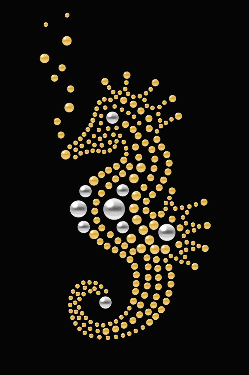 Seahorse (Nailhead) - Womens T-shirt