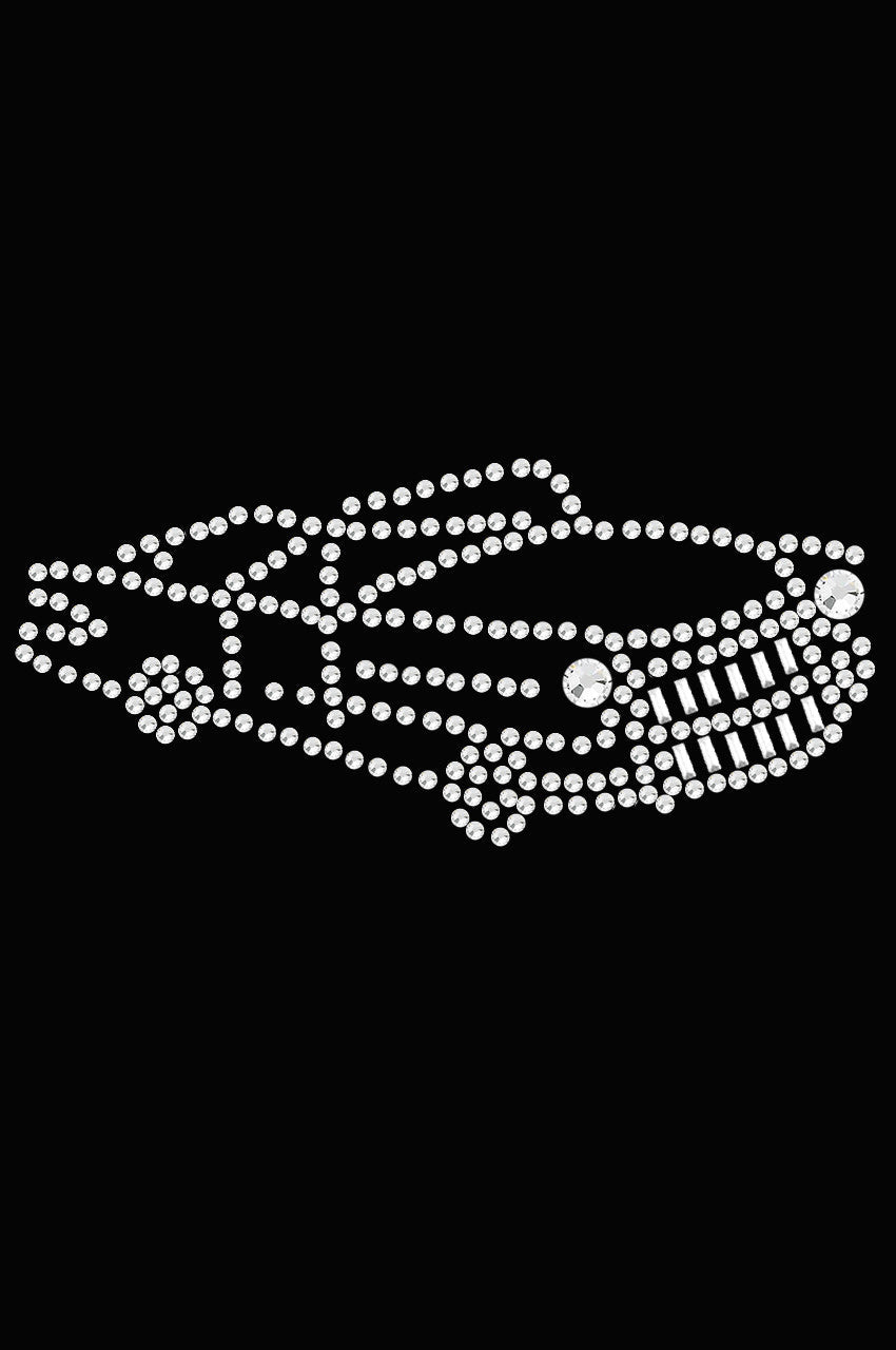 Rhinestone Convertible - Womens T-shirt