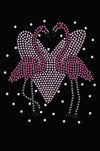 Flamingos with Heart- Womens Tee
