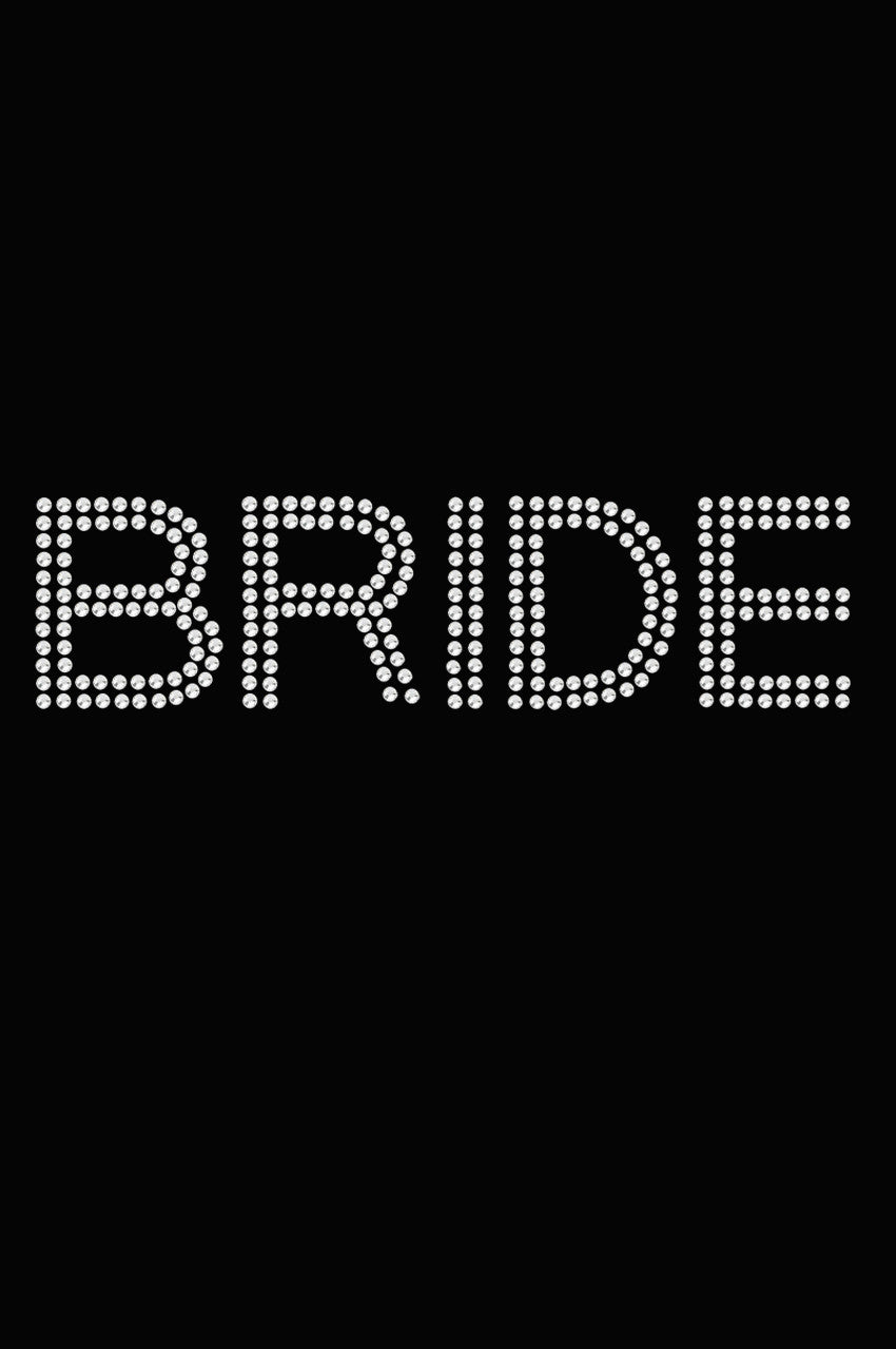 Bride (Large Block Letters)- Womens T-shirt