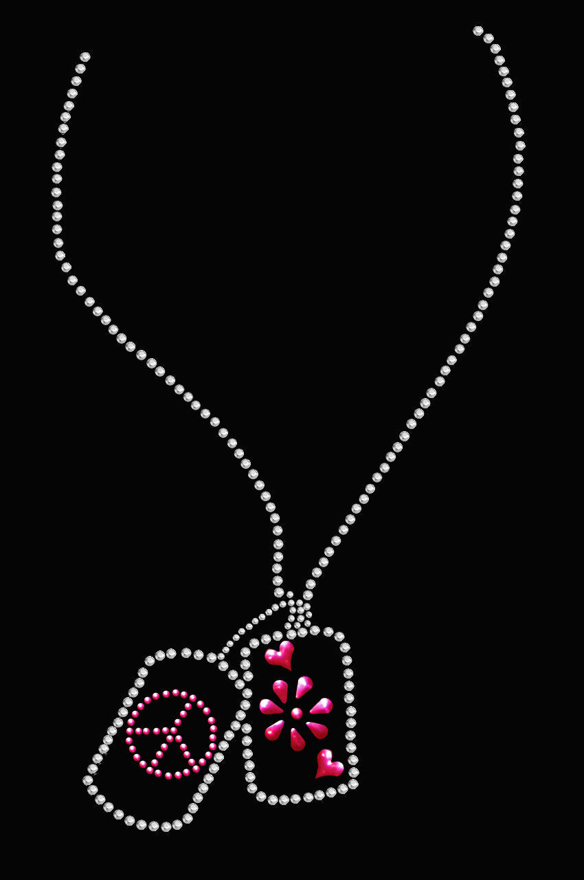 Dog Tags Necklace 2- Womens T-shirt