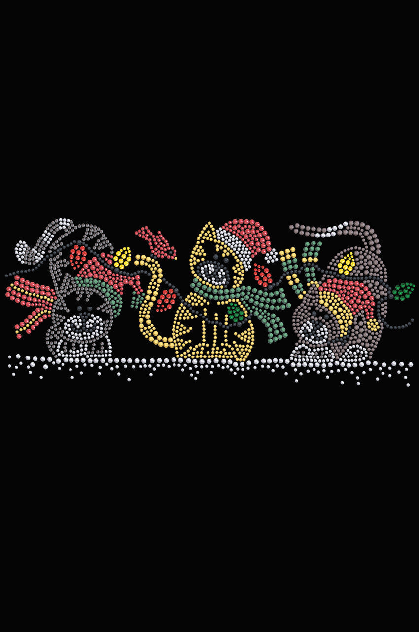 Christmas Cats - Womens T-shirt
