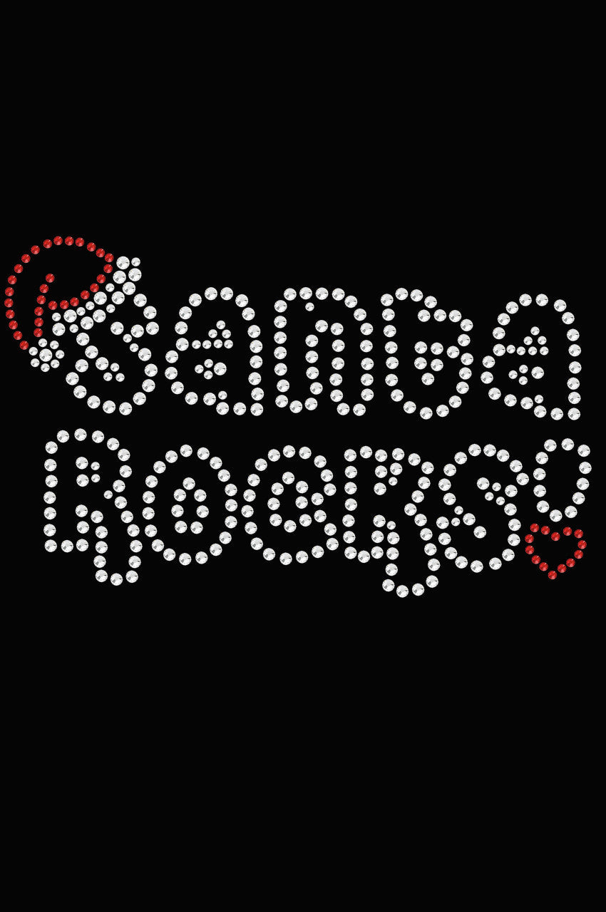 Santa Rocks - Womens T-shirt