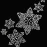 Rhinestone Snowflakes  - Women's T-shirt